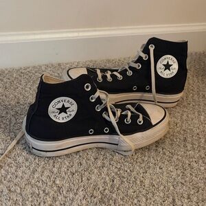 Converse All Star Black Canvas High-Tops
